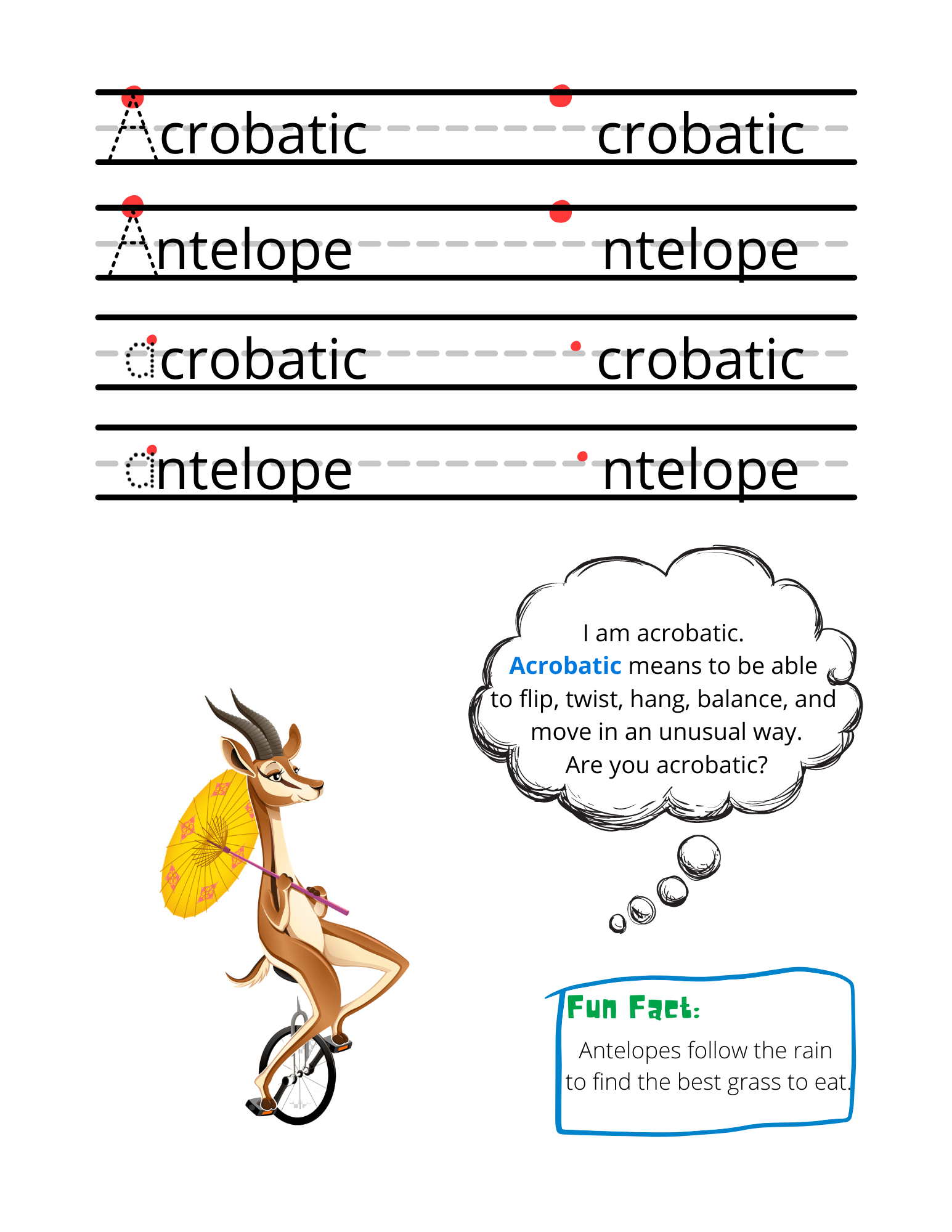 G.I.F.T.E.D. Grammar Workbook #1
